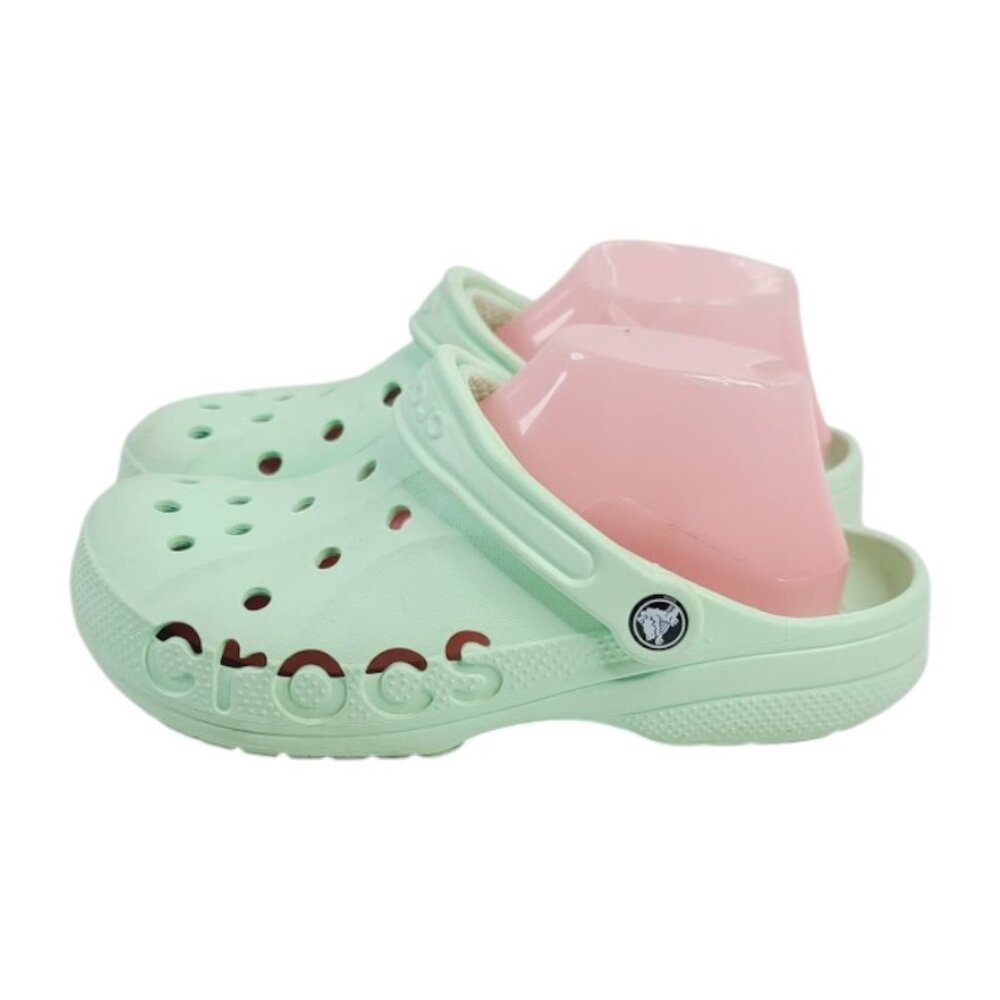 Crocs Men's Mint Green Baya‎ Adjustable Slip-On Casual Clogs Size 6